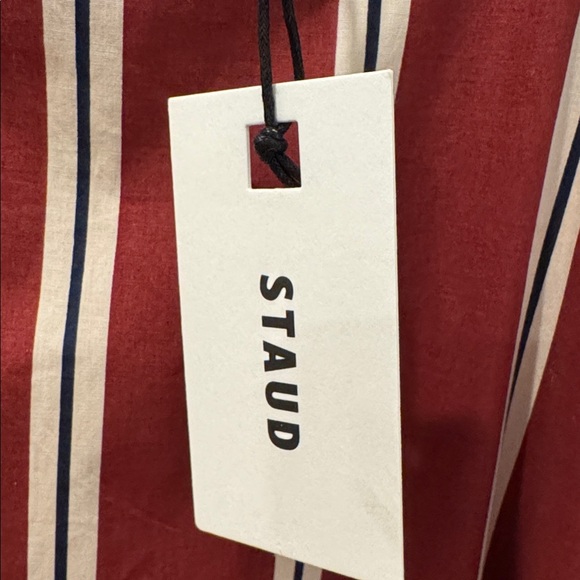 STAUD Mane Stripe Axel Skirt size Medium NWT $325 - Picture 6 of 10